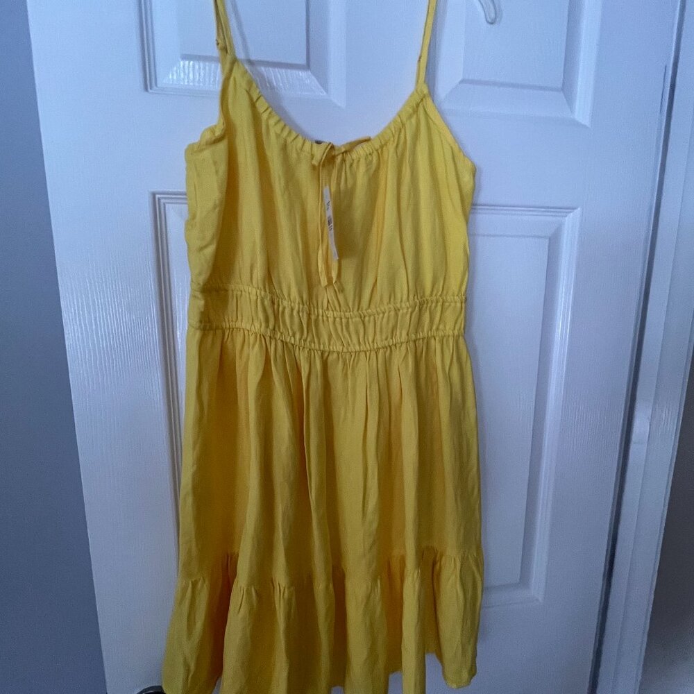 Loft Yellow Summer Dress